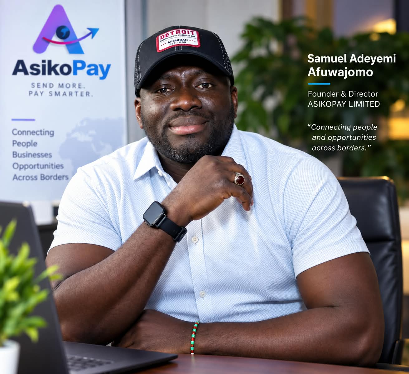 Samuel Adeyemi Afuwajomo, Founder of AsikoPay